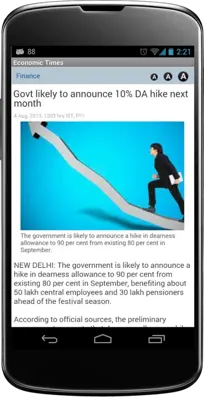 Economic Times android App screenshot 4